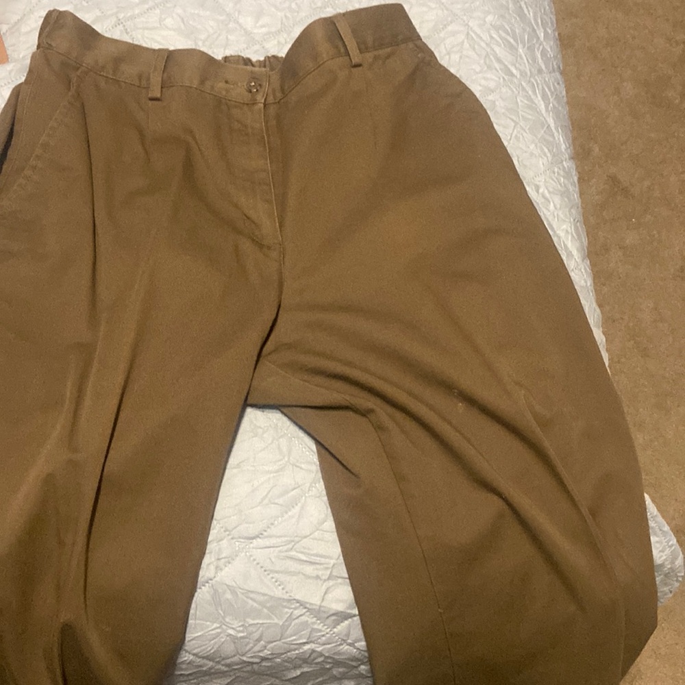 L. L. Bean navy pants, hardly been worn in good condition.